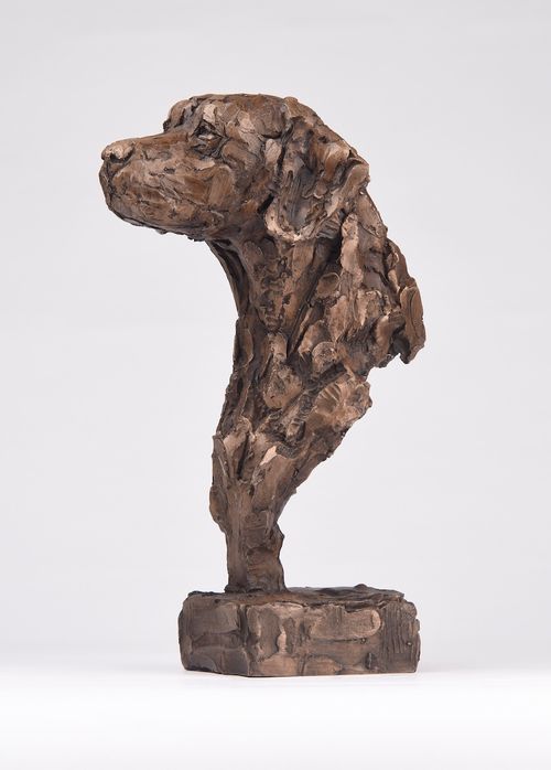 Labrador Retriever Dog Sculpture